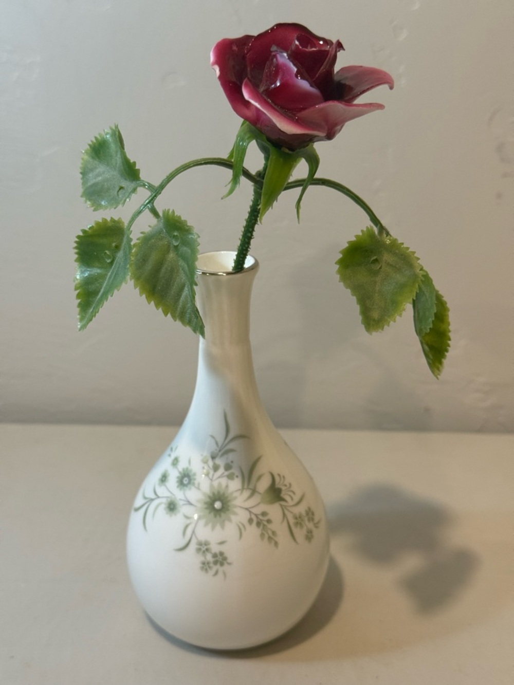 Wedgwood Vintage Bone China Westbury Posy Vase Made In England